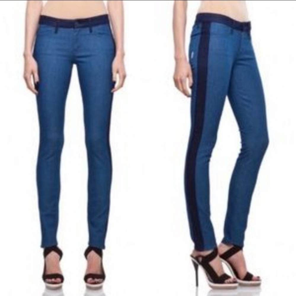 MOTHER Colorblock Looker Jean